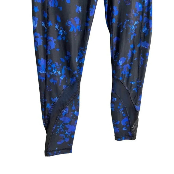 Lululemon Inspire Tight II *Full-On Luxtreme (Mesh) Black/Blue-sz 6 - Picture 6 of 11